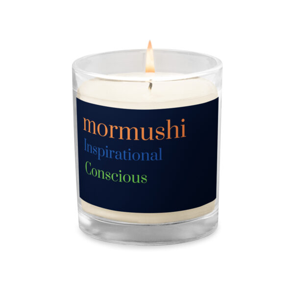 ⁦Glass jar soy wax candle⁩ - الصورة ⁦3⁩