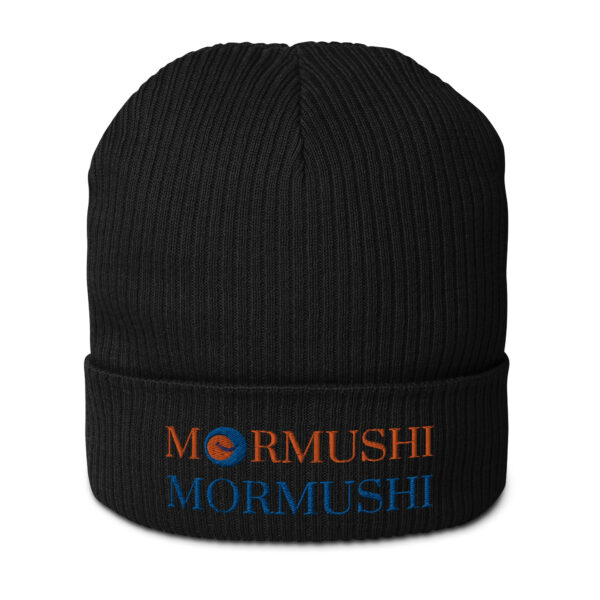 ⁦Organic ribbed beanie⁩ - الصورة ⁦5⁩