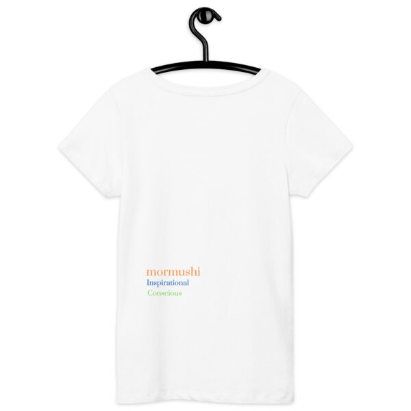 ⁦Women’s basic organic t-shirt⁩ - الصورة ⁦9⁩